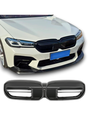 Maska BMW 5 G30/G31 (2020-2023) – černá, lesklá, vzhled M5 G60